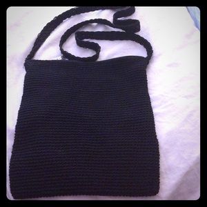 Knit cross body